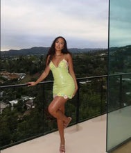 Load image into Gallery viewer, CAL EMBELLISHED MINI DRESS