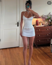Load image into Gallery viewer, WHITE MARINI + SKIRT
