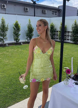 Load image into Gallery viewer, CAL EMBELLISHED MINI DRESS
