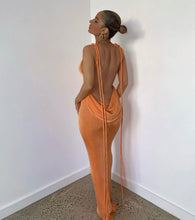 Load image into Gallery viewer, CRISTINA GOWN ORANGE
