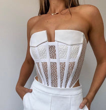 Load image into Gallery viewer, POCKET CORSET WHITE
